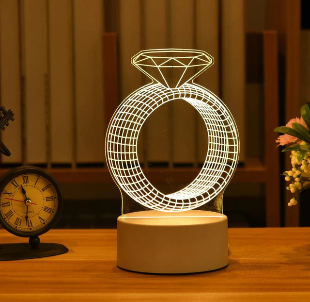 Luminart Akryl LED-lampe