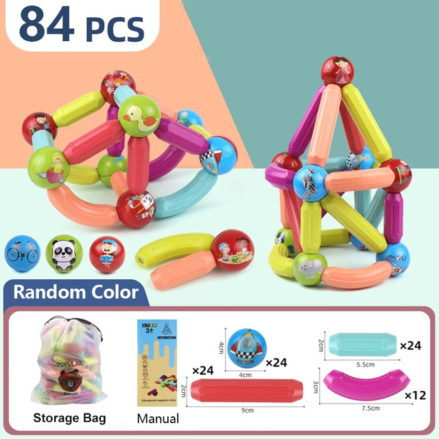 Magic Magnetic Building Blocks Toy