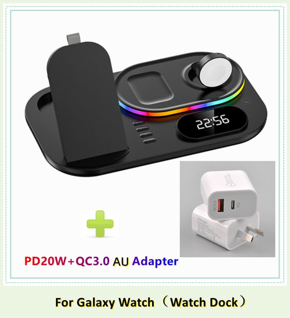 RGB trådløs oplader dock