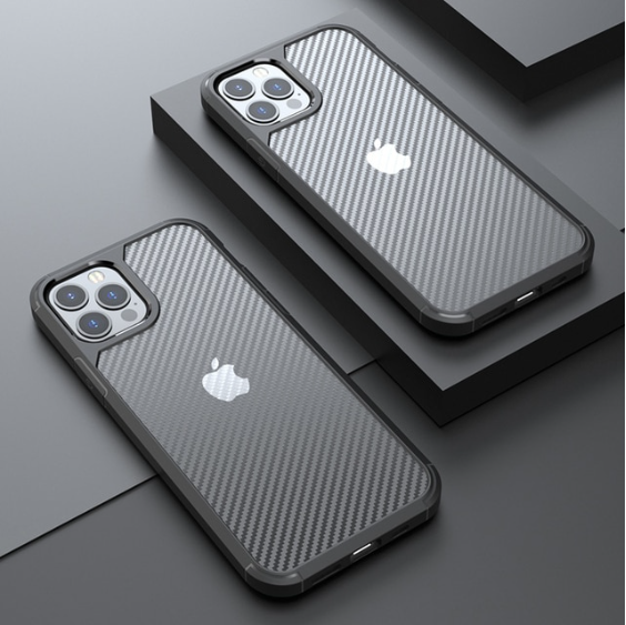 Carbon Fiber Bumper Case til telefoner