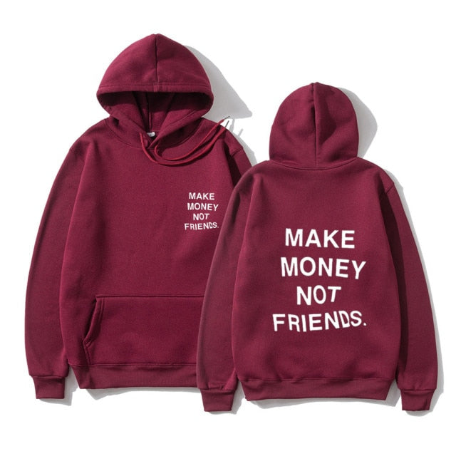 Худі унісекс MAKE MONEY NOT FRIENDS