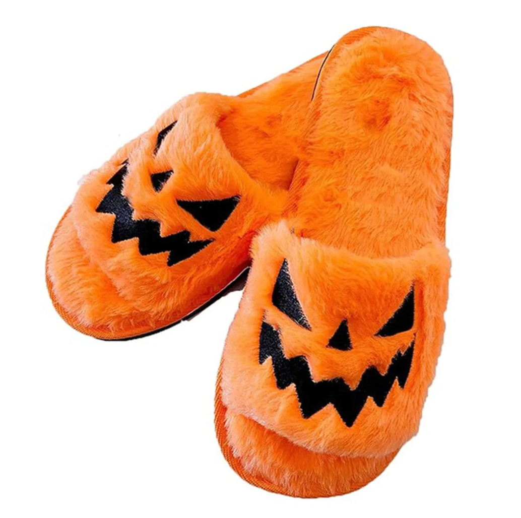 Uhyggelige Halloween-slides