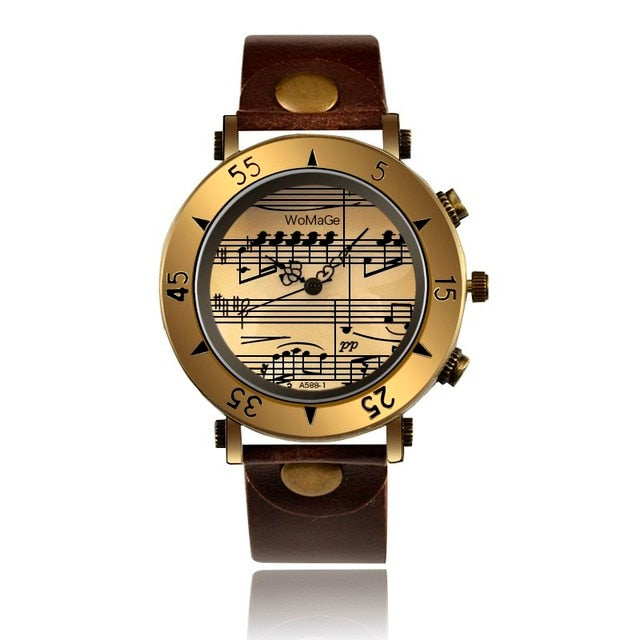 Music Style Fashion Women's Watches