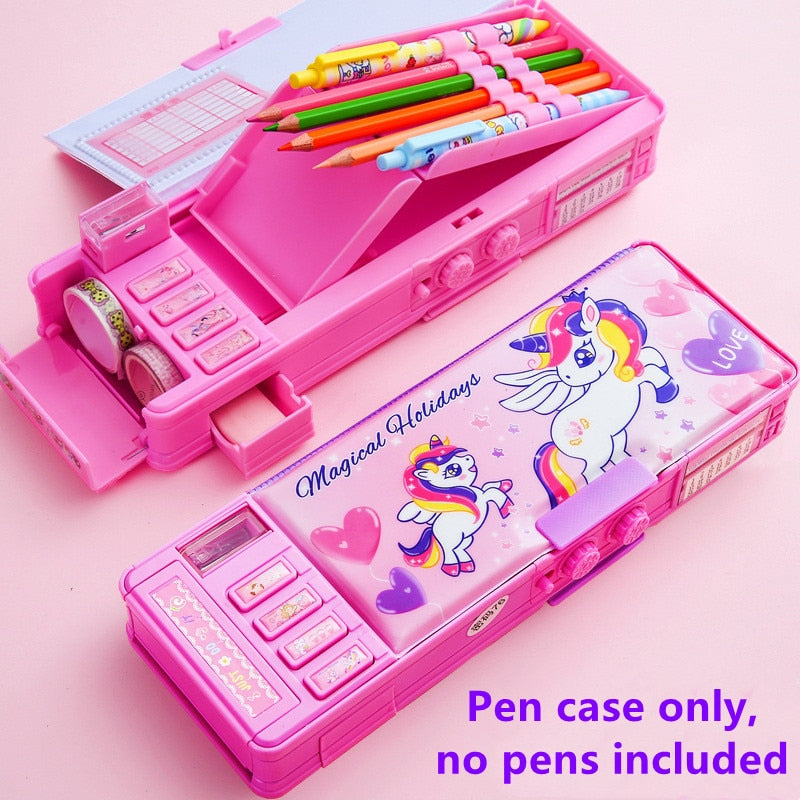 Mechanical cute pencil case