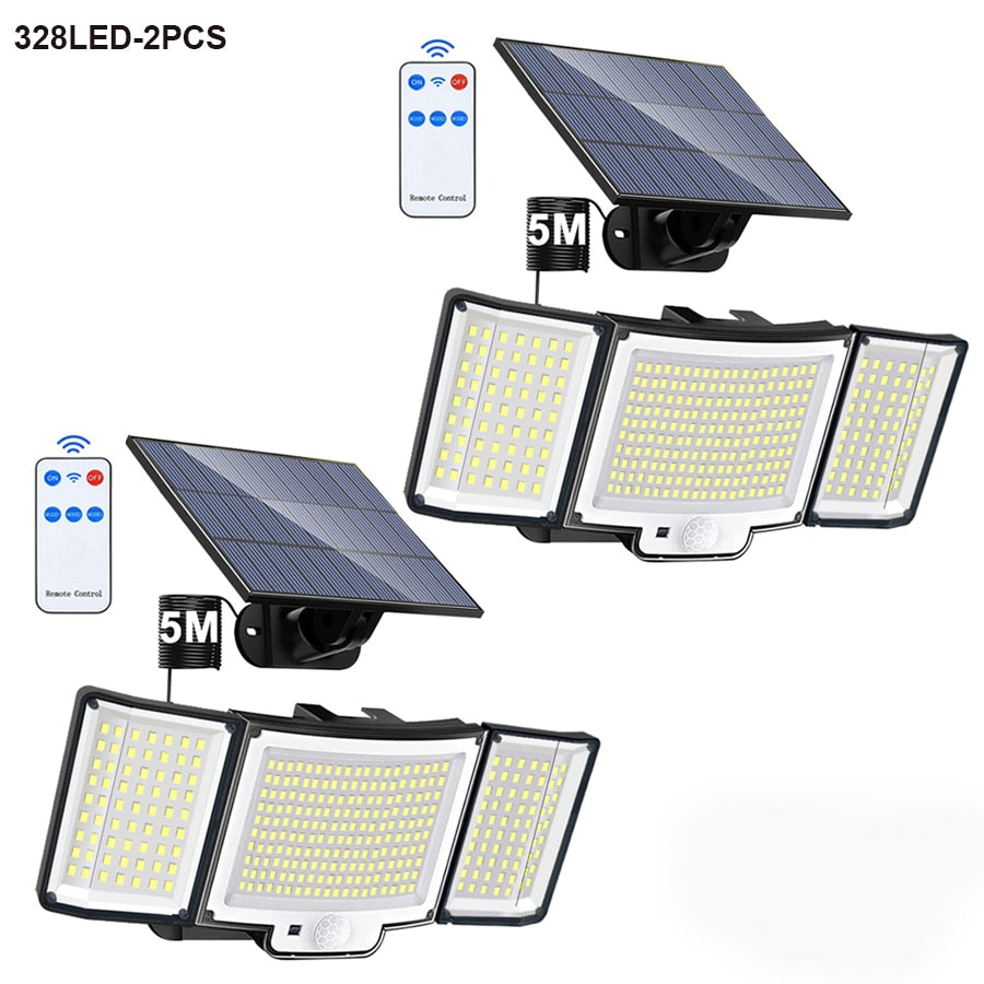 LED solar lys udendørs