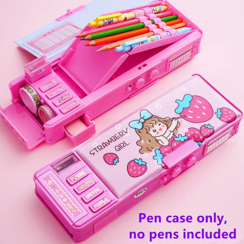 Mechanical cute pencil case