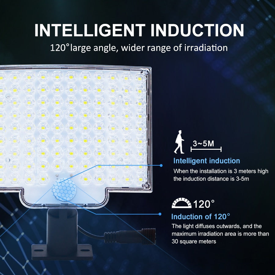 LED solar lys udendørs