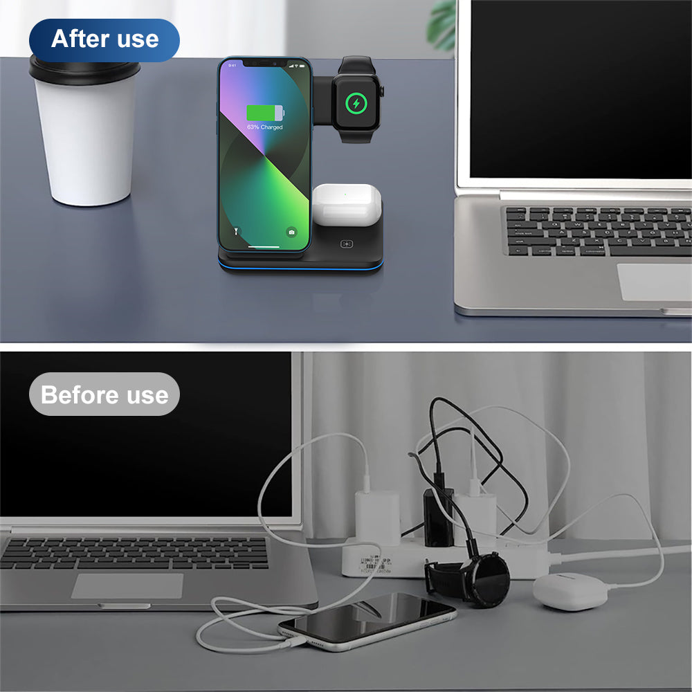 Wireless Charger Stand 3 in 1