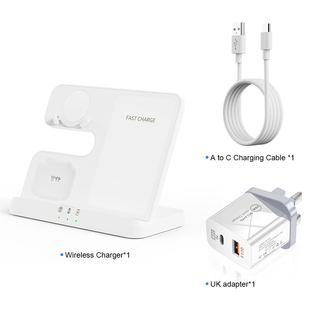 Wireless Charger Stand 3 in 1