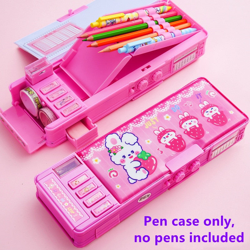 Mechanical cute pencil case