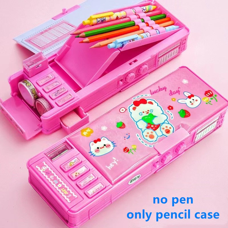 Mechanical cute pencil case