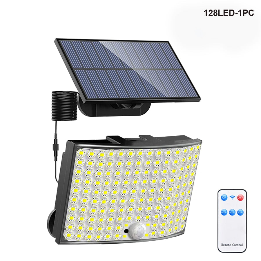 LED solar lys udendørs