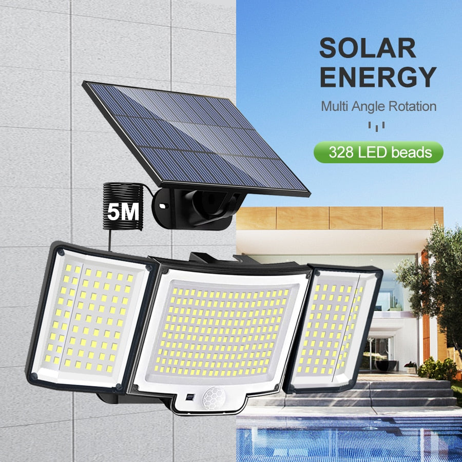 LED solar lys udendørs