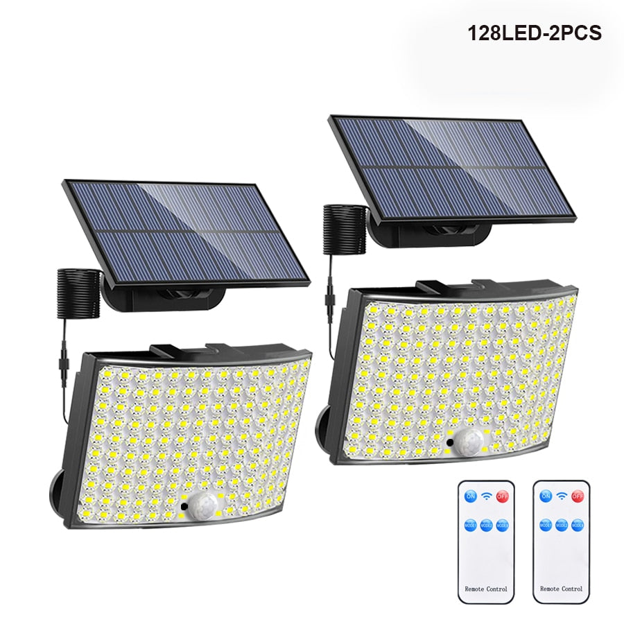 LED solar lys udendørs