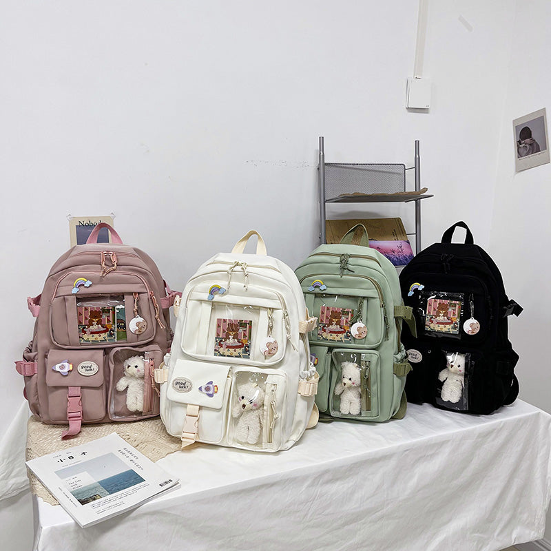 Girl school bag