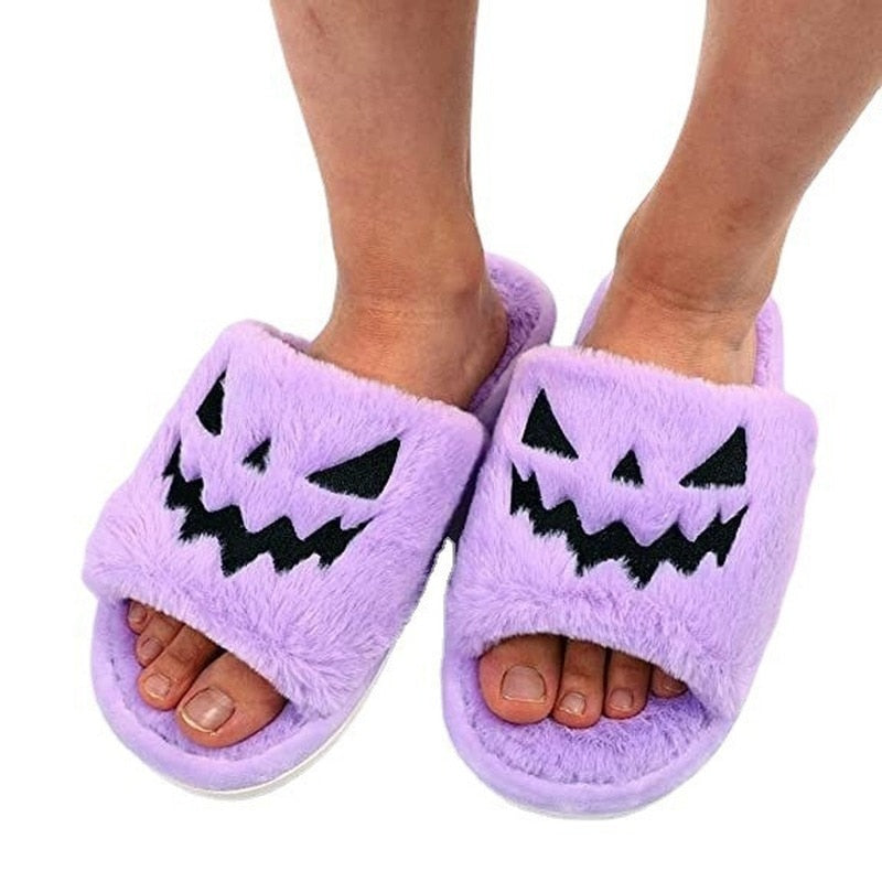 Uhyggelige Halloween-slides