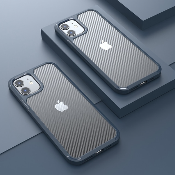 Carbon Fiber Bumper Case til telefoner