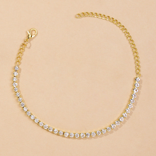 Rhinestone Anklet