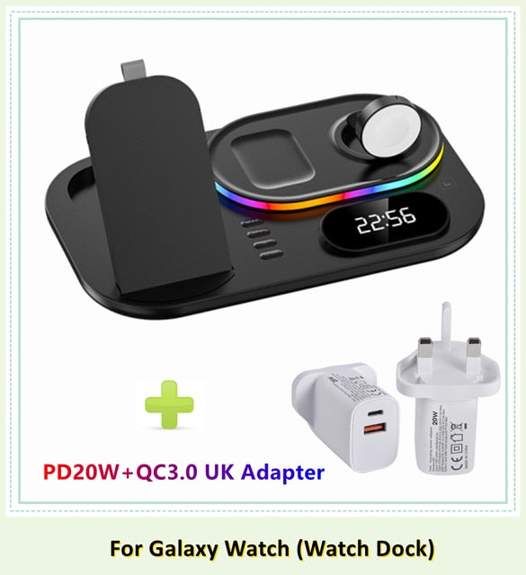 RGB trådløs oplader dock