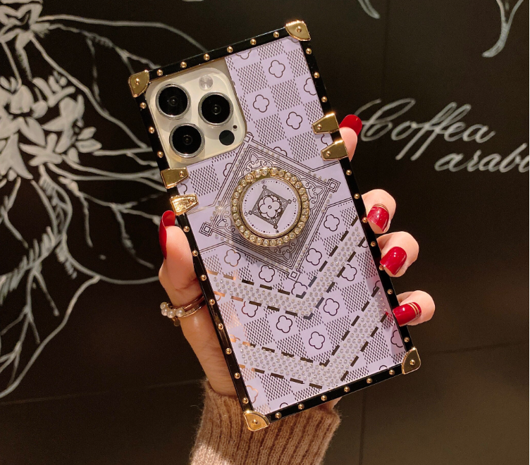 Luxury Flower Glitter Diamond Phone Case