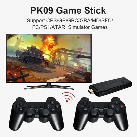 HD Video Game Stick-konsol - bare plug and play!