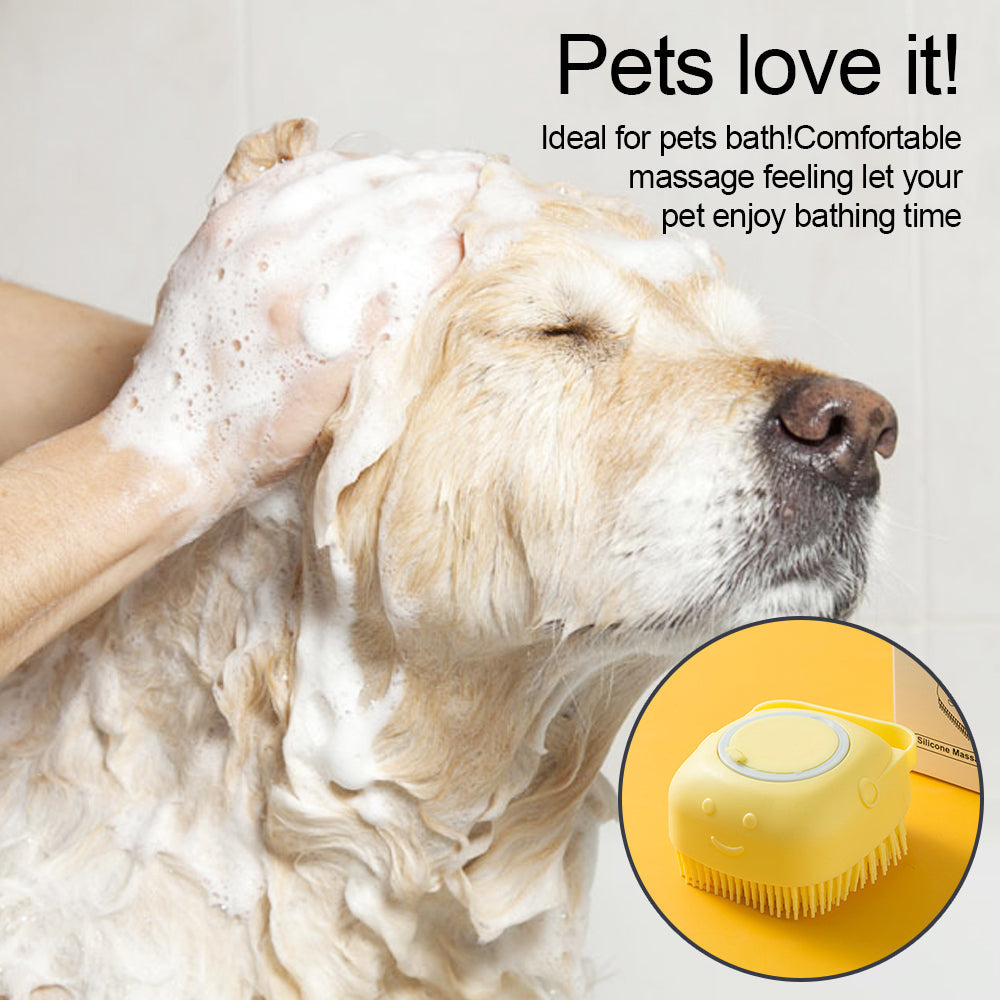 Doggy massage shampoo børste