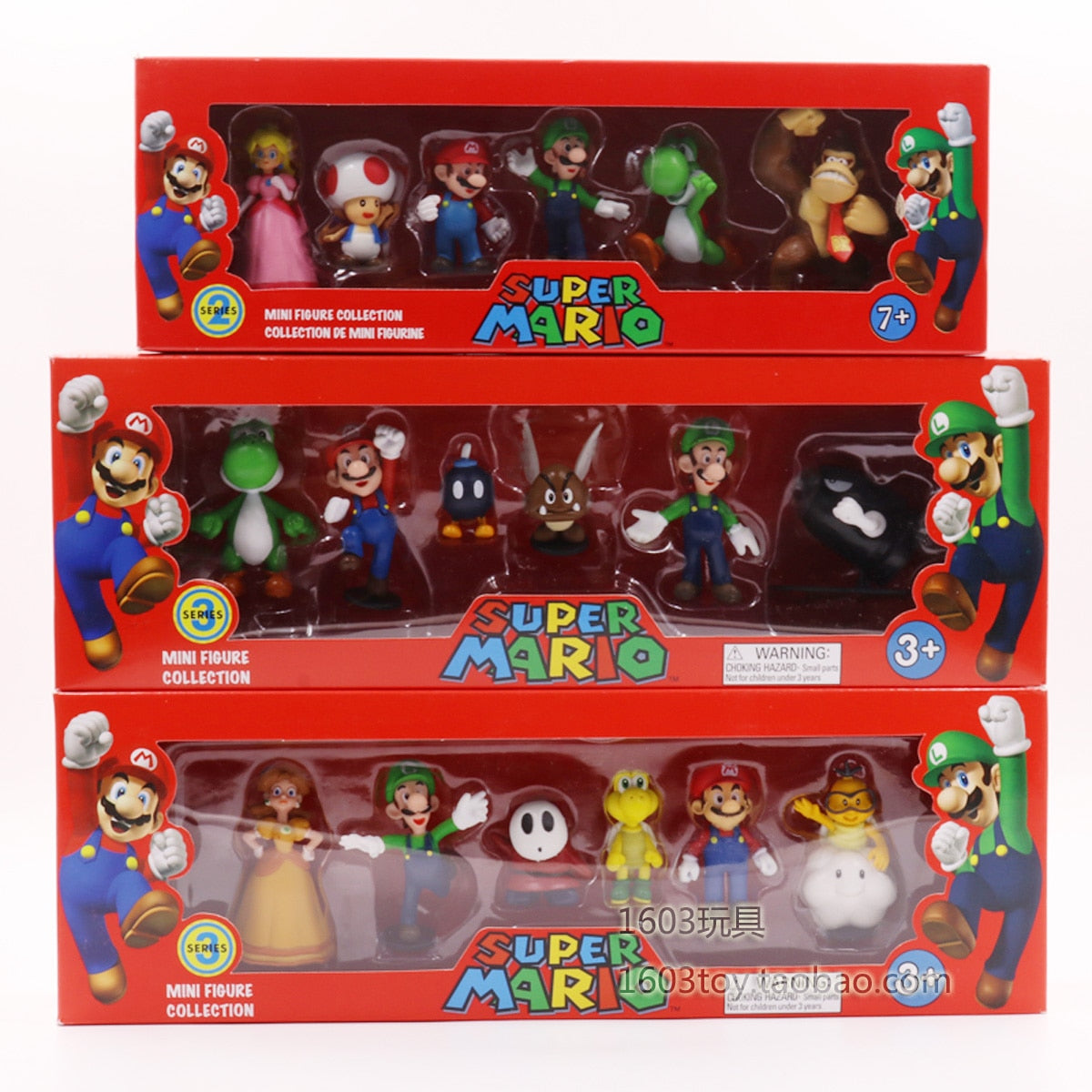 Super Mario Bros PVC Action Figur Legetøj