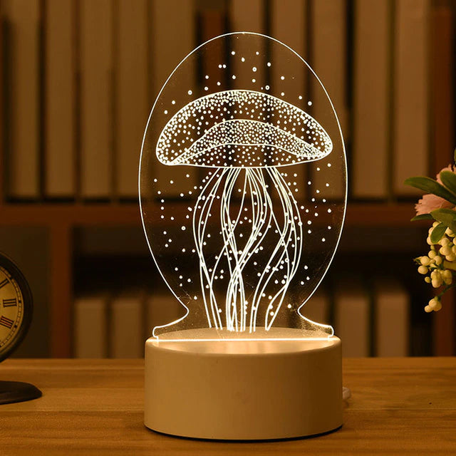 Luminart Acrylic LED Lamp