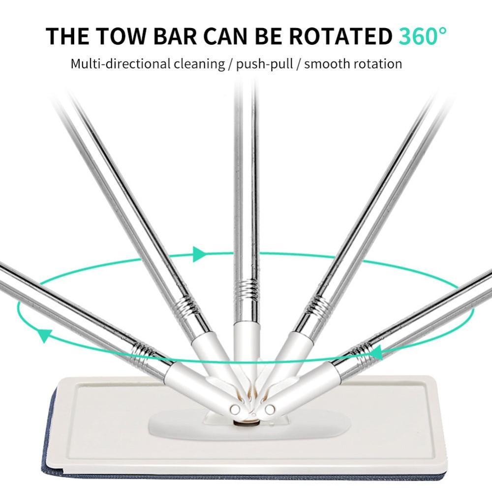 Mikrofiber automatisk rengøringsmoppe