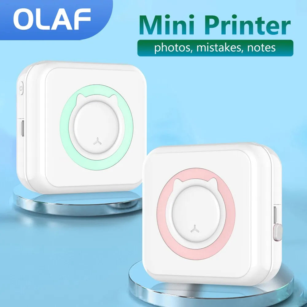 Mini printer bærbare termiske klistermærker