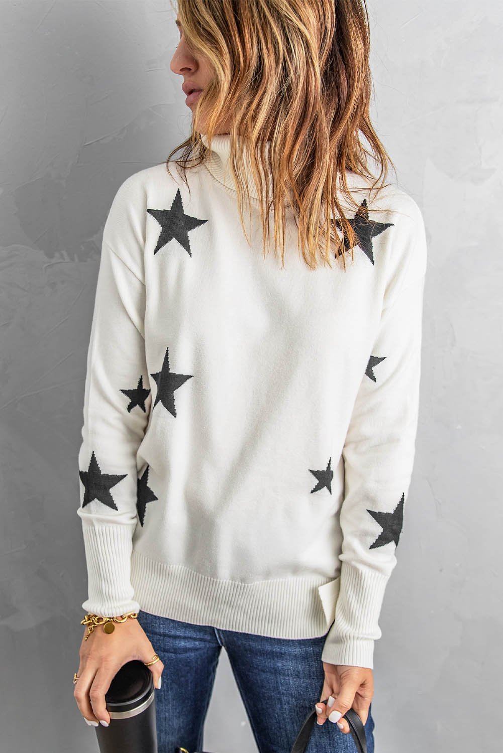 Stjernetryk sweater