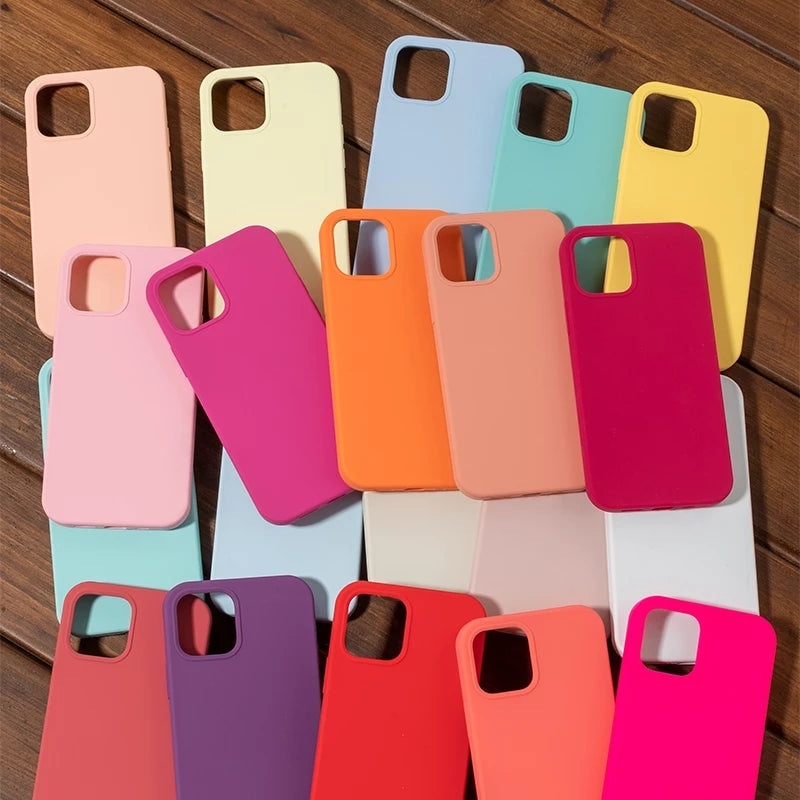 Silicone Case For Apple iPhone 11