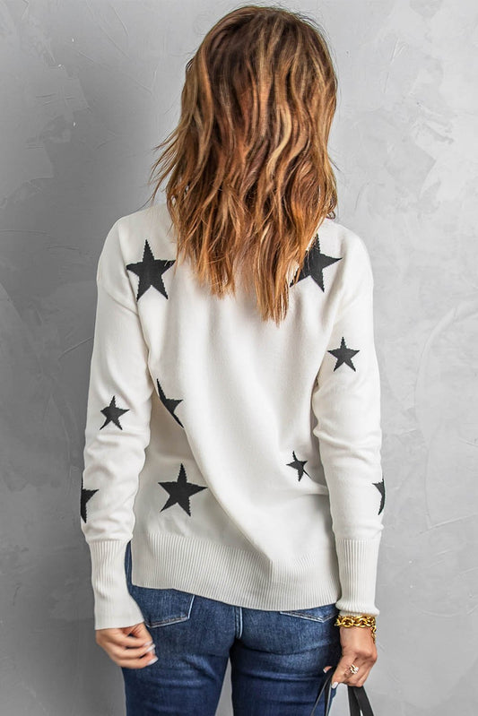 Stjernetryk sweater