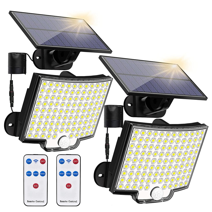 LED solar lys udendørs