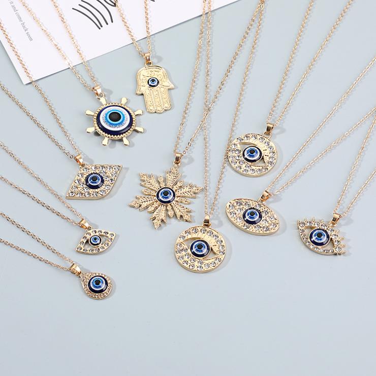 Турецьке блакитне намисто Evil Eye