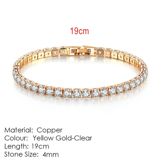 Fashion Multicolor Tennis Bracelet for Women