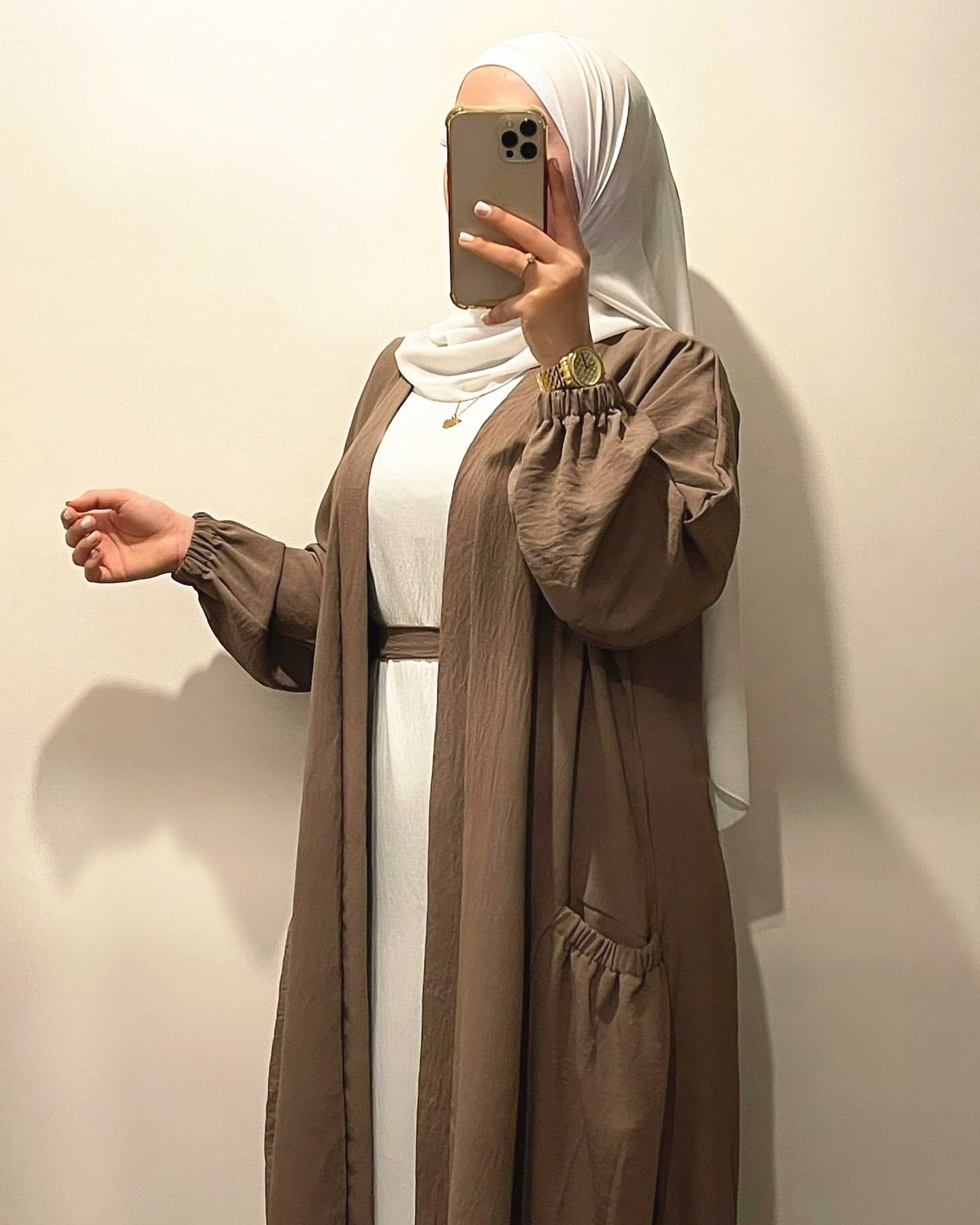 Marocain Islam Tøj Abaya Under Kjole