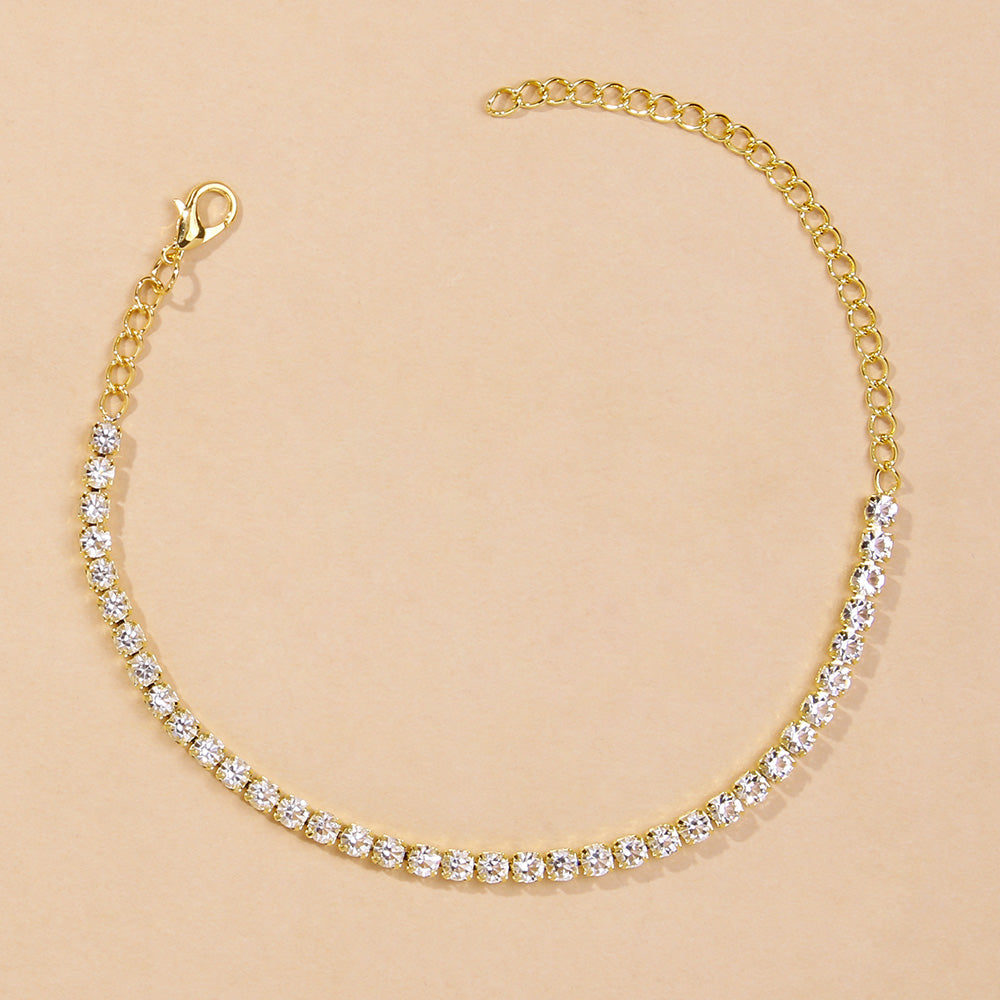 Rhinestone Anklet