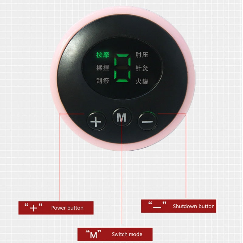 Elektrisk EMS fodmassagemåtte