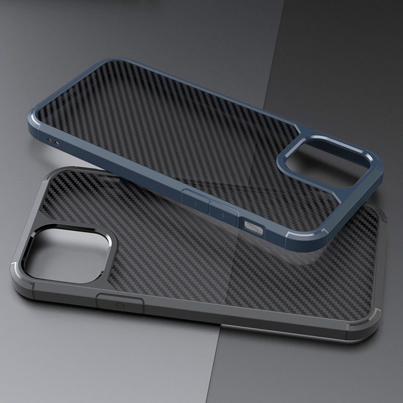 Carbon Fiber Bumper Case til telefoner