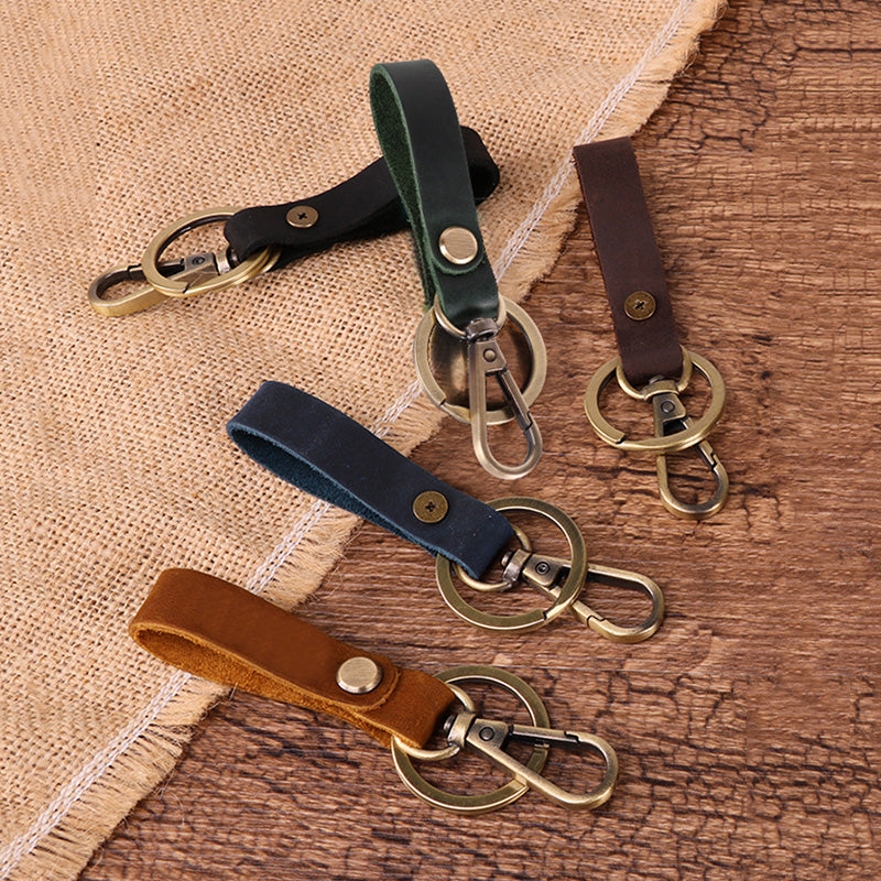 Handmade Cowhide Keychain