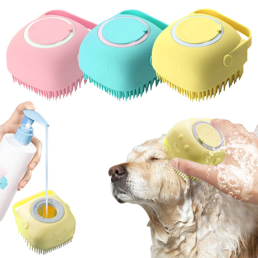 Doggy massage shampoo børste