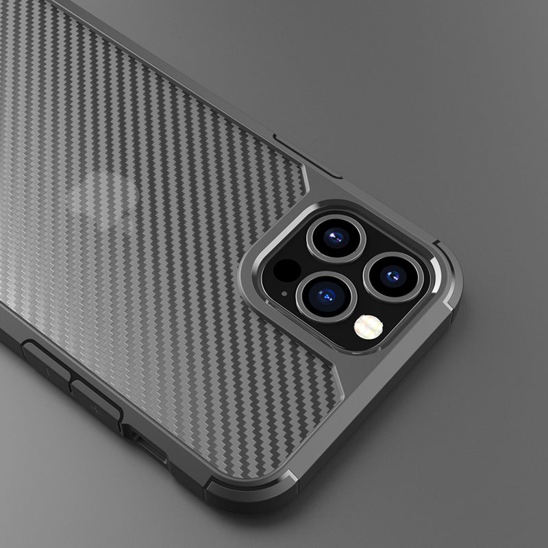 Carbon Fiber Bumper Case til telefoner