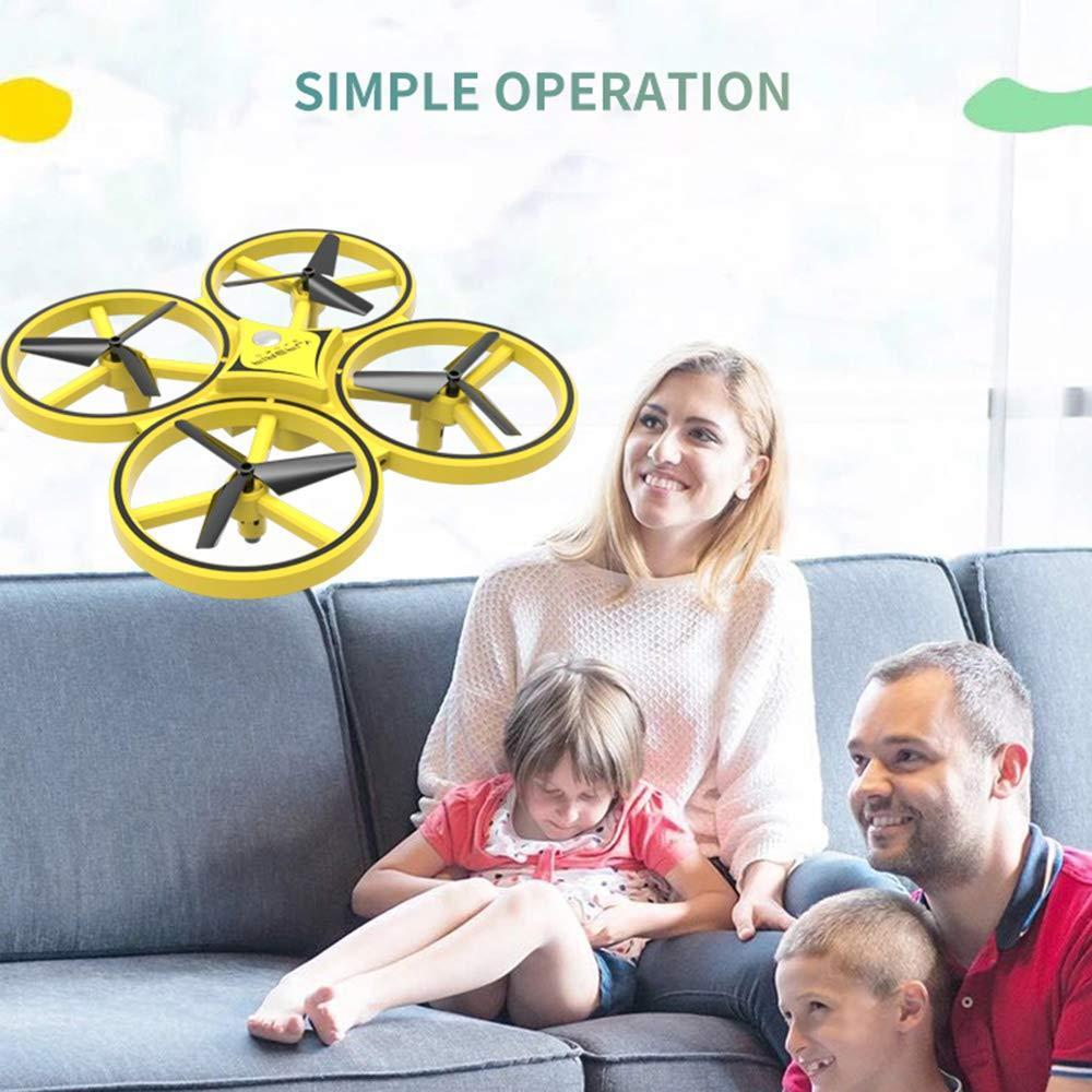 Blændende Mini Helikopter UFO RC Drone Legetøj